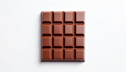 Fototapeta premium delicious and luxurious chocolate bar, very fine detail view with rich and mouth-watering chocolate texture,