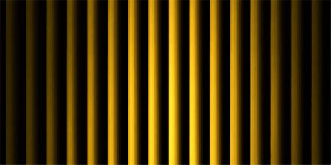 Vibrant golden light stripes, a minimalist design showcasing bold lines and a striking aesthetic. Perfect for abstract art, modern decor, and design concepts. © NOT BAD