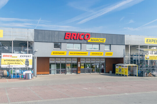 Deblica, Poland - April 19, 2026: Brico marche store.