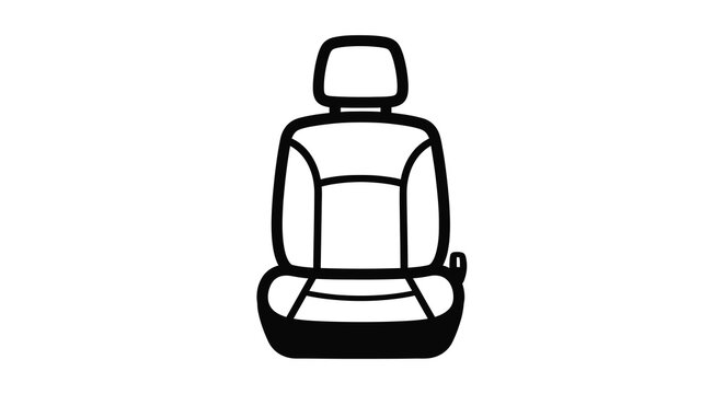 fg (2Car seat silhouette on a white background)_1.eps