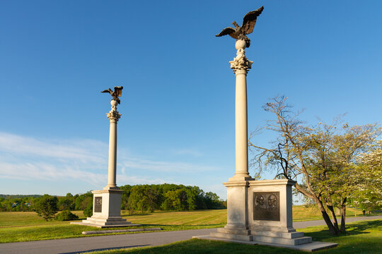 Pennsylvania Columns at Valley Forge