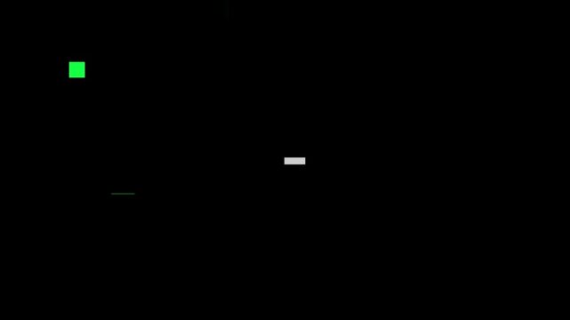 Glitch digital noise overlay animation