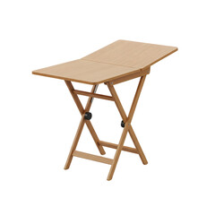 Fototapeta premium Wooden Folding Ironing Board Stand.