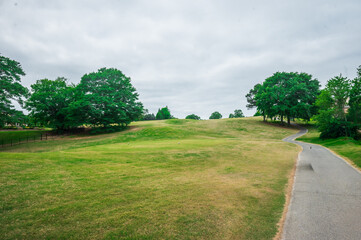 Fototapeta premium A perfect course is where earth and design meet in harmony, The Château Élan Golf Club, Braselton, Georgia, United States of America