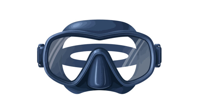 Scuba diving mask for underwater exploration.