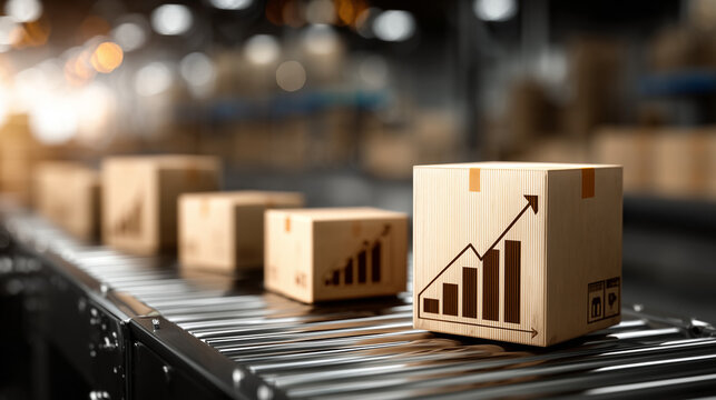 Package sorting and data analysis for increased efficiency in manufacturing facilities