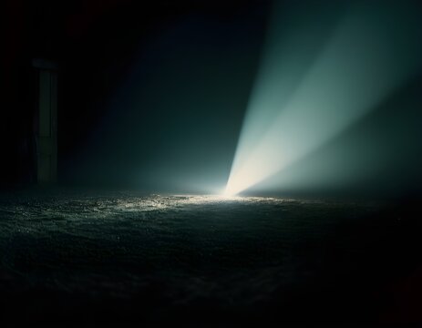 Dark moody background with light, cinematic gradient shadows, mystery concept