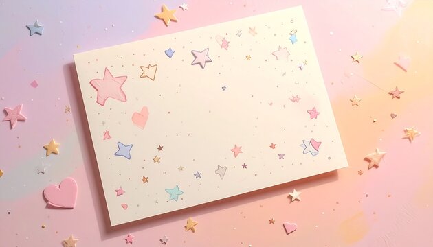 Minimal Floral Memo Background