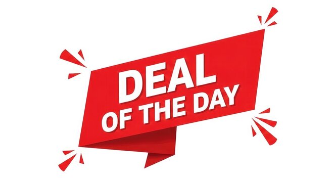 Flag day sale celebrating with a 'deal of the day' promotion patriotic discounts