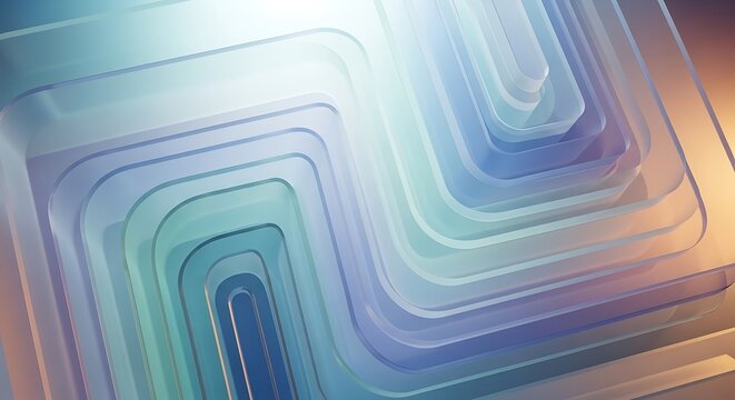 Abstract colorful geometric shapes background.