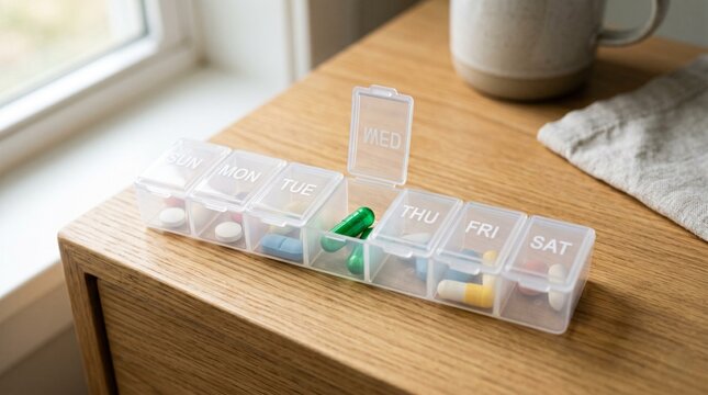 Pill Organizer Box