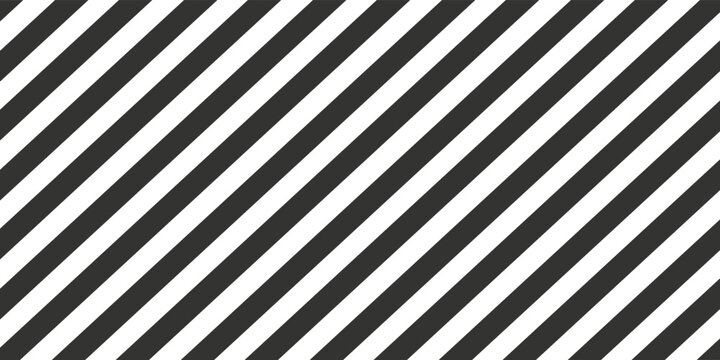 3d black and white warning stripes