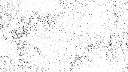 Obraz premium Grunge texture with black dots on white background abstract design element