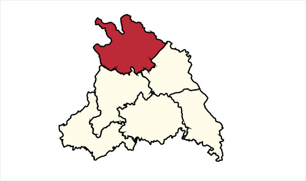 Palia Kheri map high quality illustration image graphic design visual content for digital media presentation print and marketing usage
