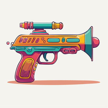 Retro Sci-Fi Toy Ray Gun