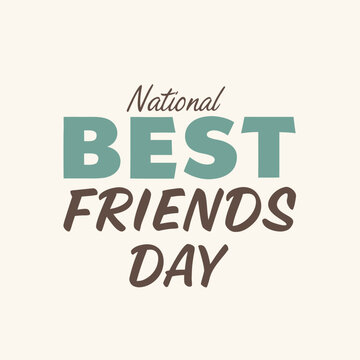 national best friend day, friend, best friend, day, person, people, men, women, boy, girl, benevolent, auspicial, augural, vector, icon, text, word, design, sign, symbol, vector, icon, text, word