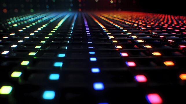 OLED Pixel Array​​ Texture​​​​​​​ poster background