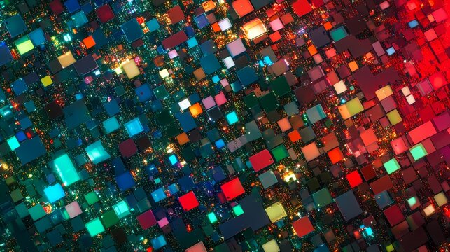 OLED Pixel Array​​ Texture​​​​​​​ poster background