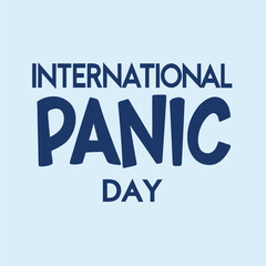 Fototapeta premium international panic day, panic, day, person, people, men, women, dangerous, fear, terror, dismay, awe, fright, alarm, consternation, funk, concern, worry, anxiety, disquiet, perturbation, icon, card