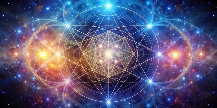 Celestial Geometry Alignment, galaxy, mysticism
