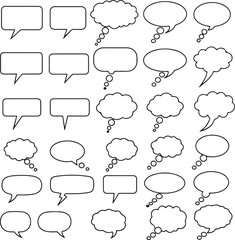 Fototapeta premium Speech Bubbles