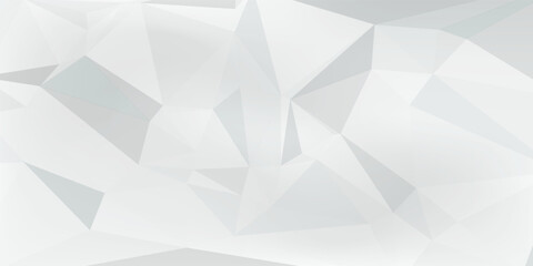 Obraz premium Website header or banner design with abstract polygonal background and connecting dots and lines. Global network connection. Digital technology with plexus background