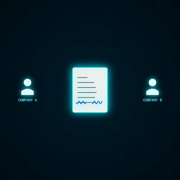 Smart Contract Blockchain Digital Agreement Automation Secure