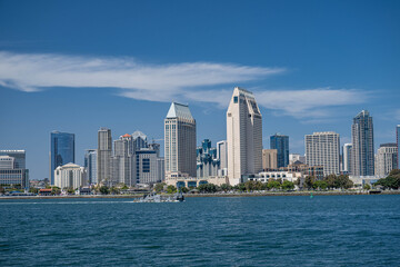 Obraz premium San Diego, California Skyline