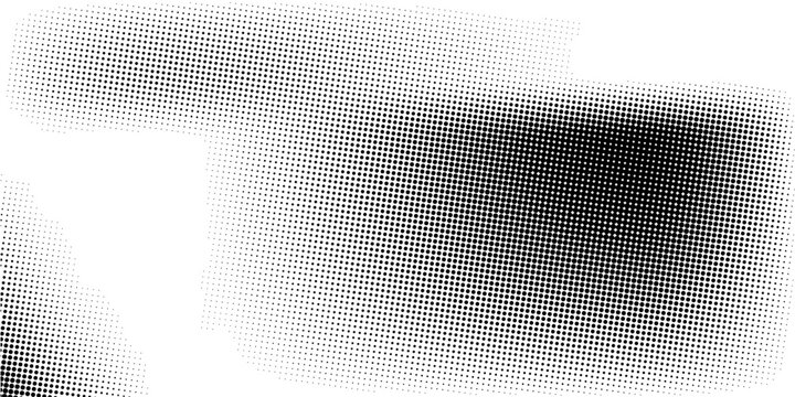 Hexagon Shapes Vector Abstract Geometric Technology Oscillation Wave Isolated on Light Background. Halftone Hex Retro Simple Pattern. Minimal 80s Style Dynamic Tech Wallpaper