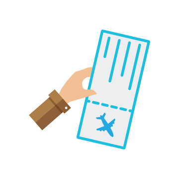 Blue paper airplane with dollar sign symbol, isolated on white background