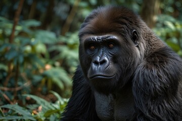 Fototapeta premium chimpanje animal big