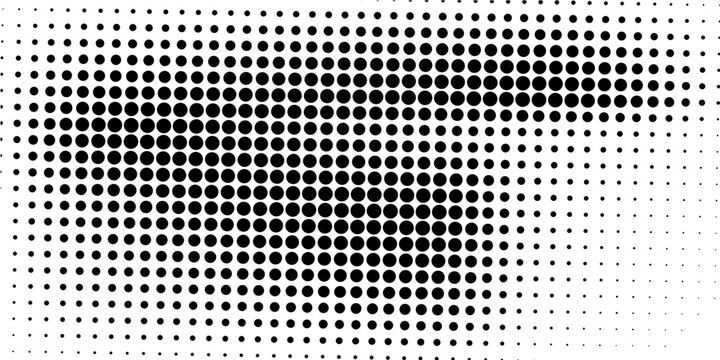Halftone faded gradient texture. Grunge halftone grit background. White and black sand noise wallpaper. Retro pixilated vector backdrop