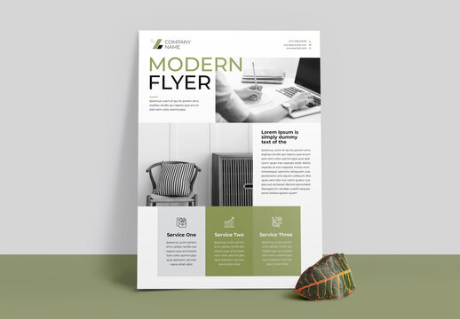 Corporate Business Flyer Layout