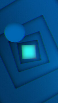Vertical Motion Tunnel Text Intro for Mobile Social Stories