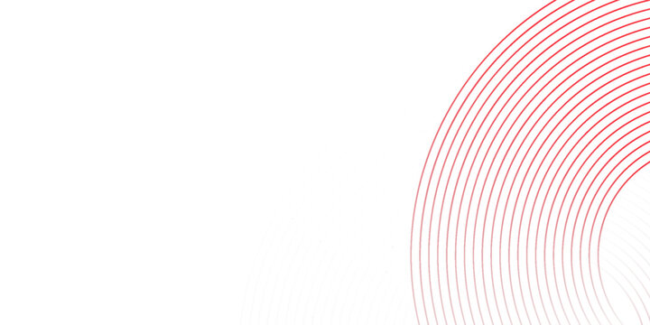 Collection of red concentric circles. Collection of radial sound wave or sonar rings. Pack of radar icon symbols, targets, dashed lines, halftones.eps 10,modern.