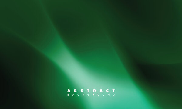 Dark green gradient background with smooth flowing shapes, modern abstract design ideal for branding, digital visuals, and creative layouts.