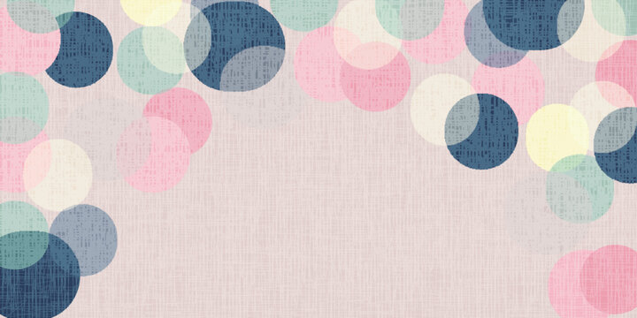 Soft Pastel Circles Texture Background Wallpaper