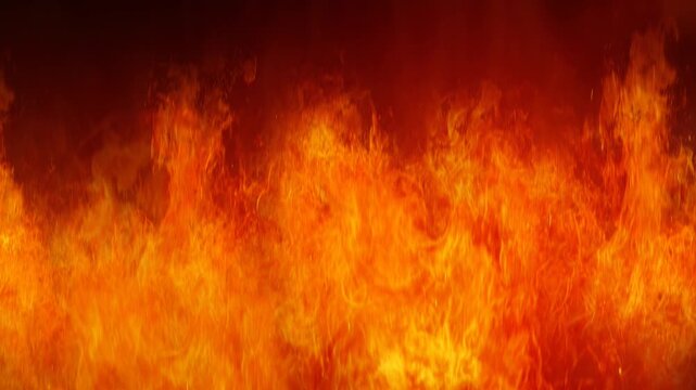 fire flames effect background
