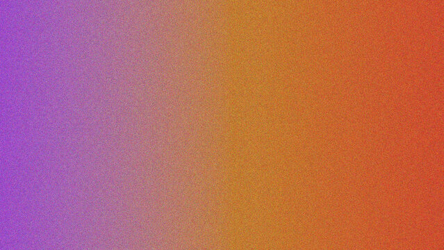 Abstract grainy texture with purple and orange gradient