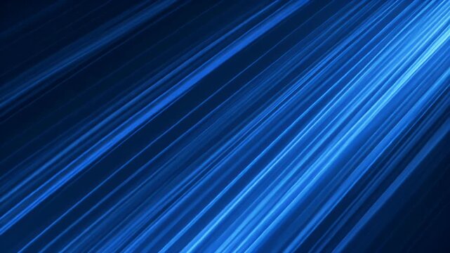 Dynamic blue light streaks creating an abstract futuristic background with a sense of speed and digital motion.