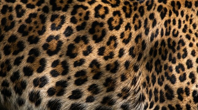 Leopard rosette pattern