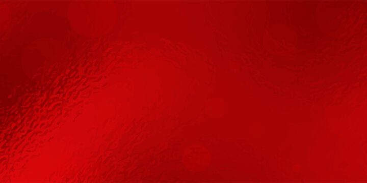 Vector red foil texture background. Abstract gradient bright and shiny light reflection rough texture surface. Vector illustration for background, backdrop, web, wallpaper, print and design artwork.