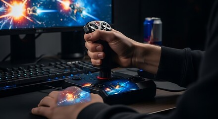 Fototapeta premium Joystick Gaming.