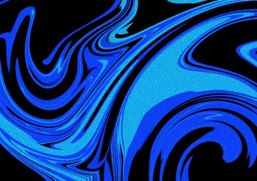 abstract blue background with liquify waves
