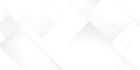 Fototapeta premium white abstract geometric background with soft light white paper rectangle design . Texture with light and shadow. Digital technology wallpaper used in the corporate in design