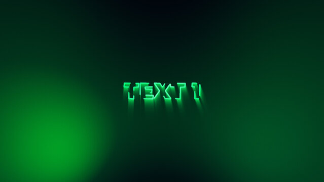 Elegant Glow Animated Text with Dynamic Gradient Background
