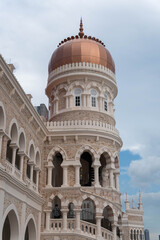 Naklejka premium Dome architecture of Sultan Abdul Samad Building, Kuala Lumpur