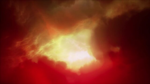 Chaotic Skies On The Background 41