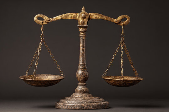 Balance scale rocks - Concept of harmony and equilibrium 