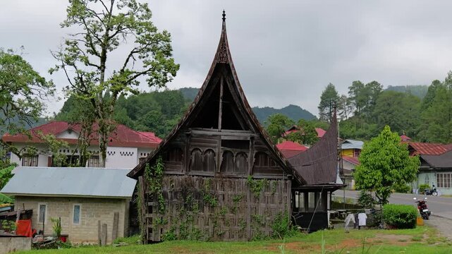 Traditional minangkabau houses and architecture